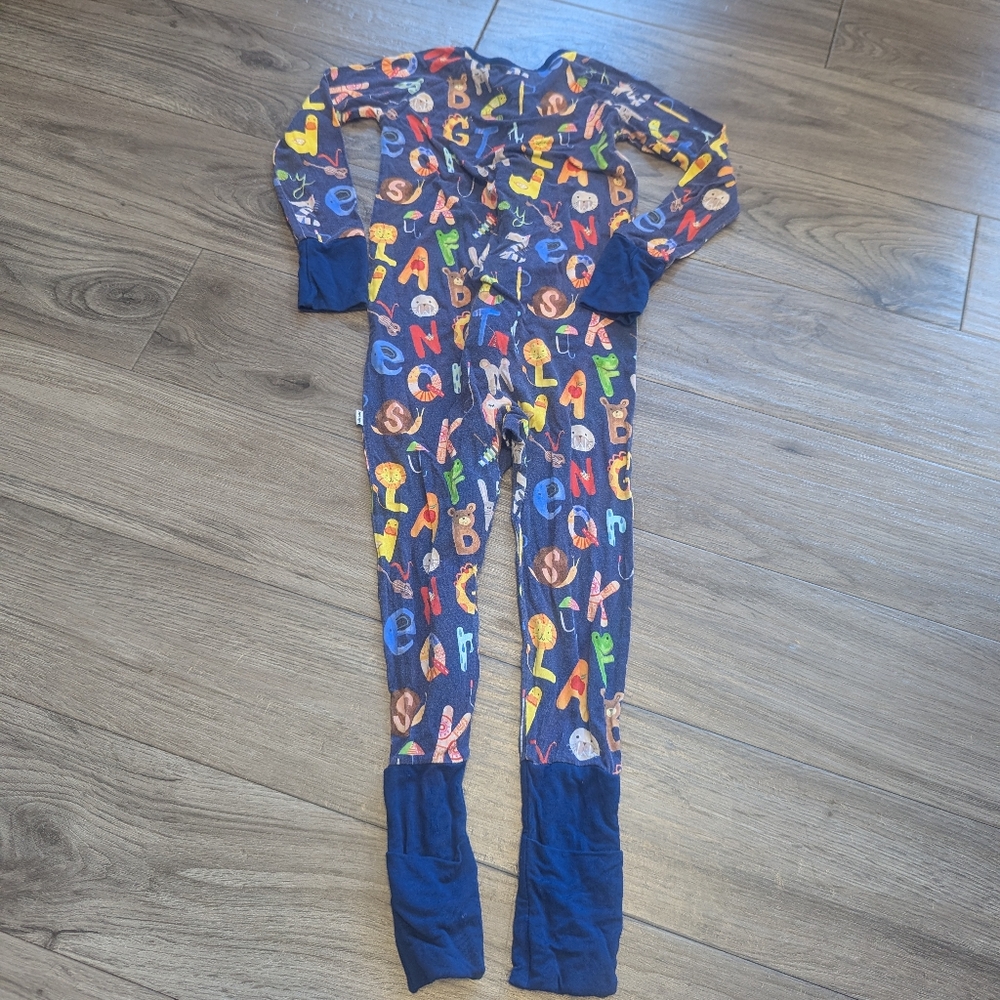 Little Sleepies 2T Alphabet Friends Unisex Boys Girls